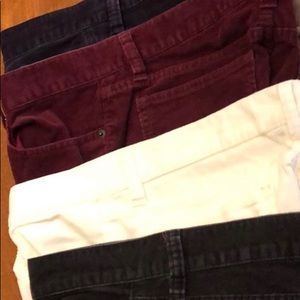 JCrew Factory toothpick cords bundle 2